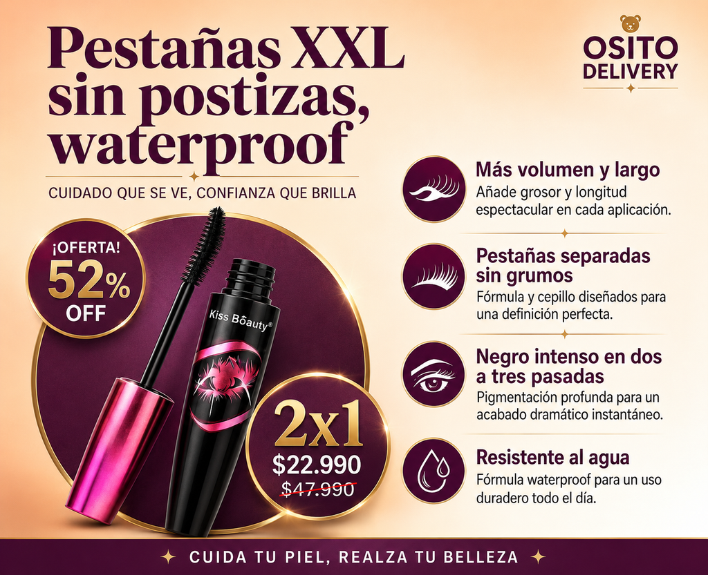 𝗠𝗔𝗦𝗖𝗔𝗥𝗔 𝗗𝗘 𝗣𝗘𝗦𝗧𝗔𝗡̃𝗔𝗦 𝗘𝗙𝗘𝗖𝗧𝗢 𝗣𝗢𝗦𝗧𝗜𝗭𝗔𝗦 · 𝗩𝗢𝗟𝗨𝗠𝗘𝗡 𝗜𝗡𝗧𝗘𝗡𝗦𝗢 · 𝗥𝗘𝗦𝗜𝗦𝗧𝗘𝗡𝗧𝗘 𝗔𝗟 𝗔𝗚𝗨𝗔 · ㅤㅤㅤ𝟮 𝗨𝗡𝗜𝗗𝗔𝗗𝗘𝗦 + 𝗘𝗡𝗩𝗜𝗢 𝗚𝗥𝗔𝗧𝗜𝗦