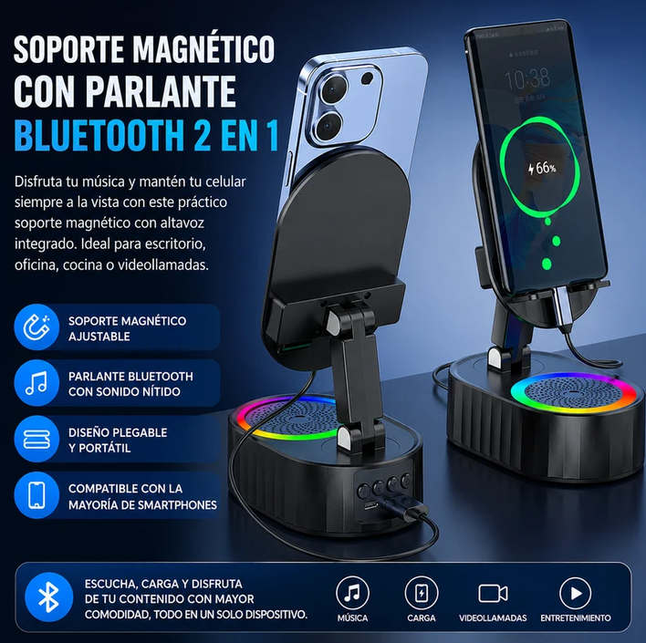 𝗠𝗔𝗚𝗜𝗖 𝗛𝗨𝗕 𝟯𝗘𝗡𝟭 | 𝗦𝗢𝗣𝗢𝗥𝗧𝗘 𝗖𝗢𝗡 𝗖𝗔𝗥𝗚𝗔𝗗𝗢𝗥, 𝗣𝗔𝗥𝗟𝗔𝗡𝗧𝗘 𝗕𝗟𝗨𝗘𝗧𝗢𝗢𝗧𝗛 𝗬 𝗟𝗨𝗭